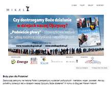 Tablet Screenshot of mikael.pl